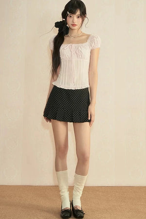 Lace Off-Shoulder Blouse