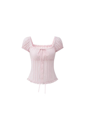 Lace Off-Shoulder Blouse