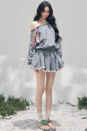 Lace One-Shoulder Dress