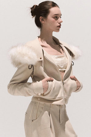Lace Paneled Satin Inner Top