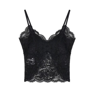 Lace Patchwork Camisole Vest
