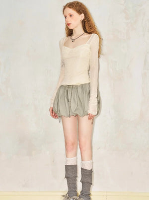 Lace Sunscreen Sweet Top