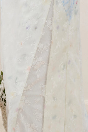 Lace V-Neck Cotton Dress