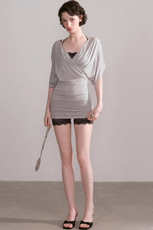 Lace V-Neck Sports Set-Up