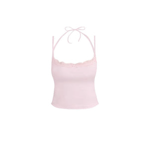 Lace V-Neck Sports Set-Up