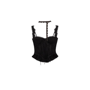 Laced Bustier Top