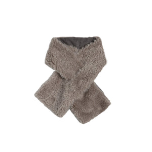 Lamb Wool Horn Button Jacket Set