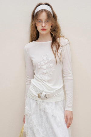 Lattice Loungewear Top