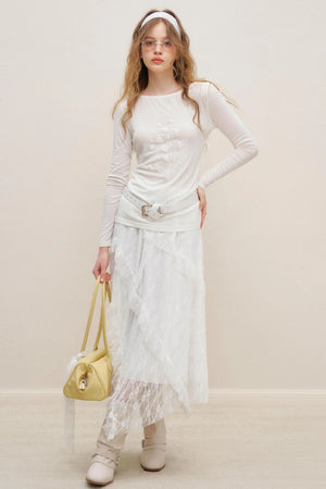 Lattice Loungewear Top