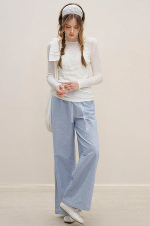 Lattice Loungewear Top