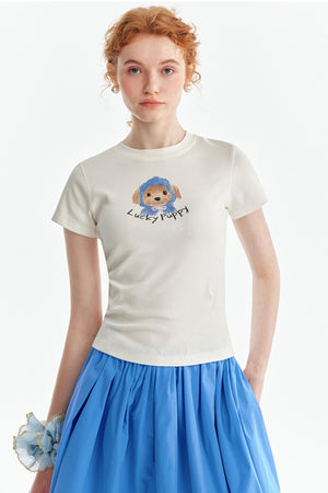Layered Bloomers T-Shirt-Skirt Set-Up