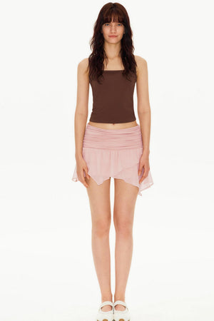 Layered Halter Neck Top