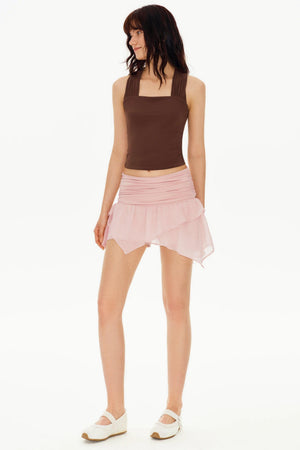 Layered Halter Neck Top