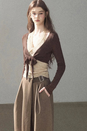 Layered-Look Lace T-Shirt