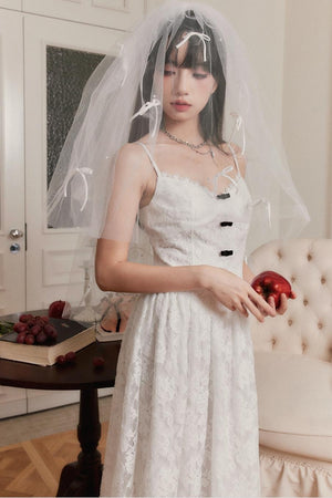Layered Vintage Lace Dress Set-Up