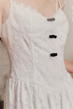 Layered Vintage Lace Dress Set-Up