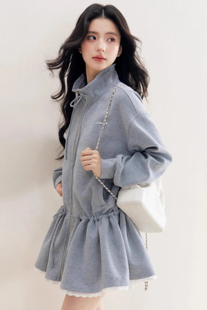 Lazy Casual Sweatshirt Dress