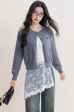 Lazy Cat Leg Jeans Set-Up