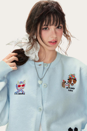 Lazy Knitwear Sweater Cardigan