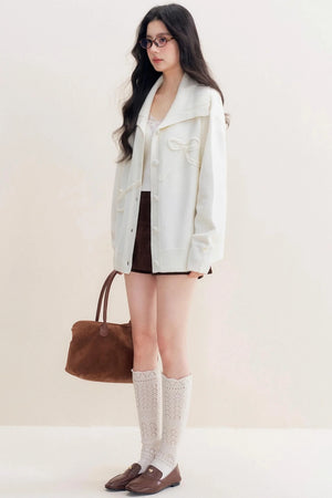 Lazy Sheep Wool Knit Cardigan