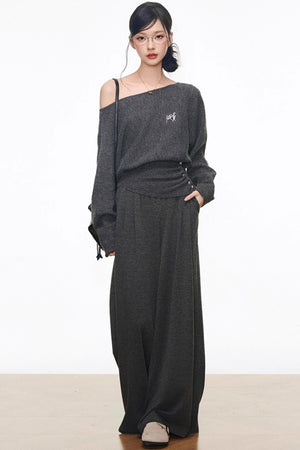 Lazy Style Korean Waist Suit Set-Up