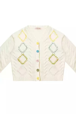 Lazy Style Rhombic Cardigan Jacket
