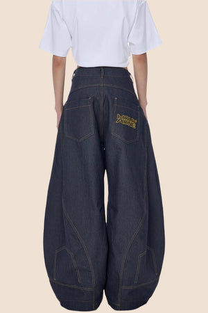 Lazy Wide-Leg Jeans