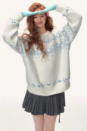 Lazy Wind Vintage Sweater Top