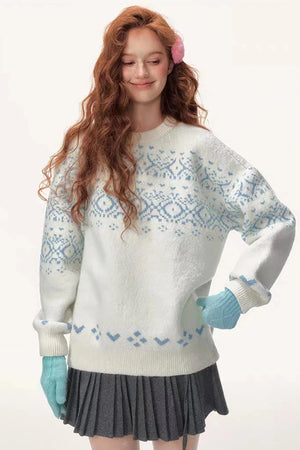 Lazy Wind Vintage Sweater Top