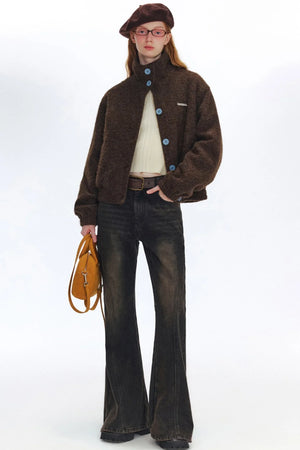 Leg Essence Cheats Flared Denim Pants