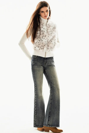 Leopard Print Patchwork Jacket