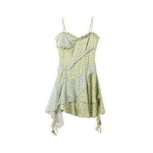 Leopard Sequin Slip Dress