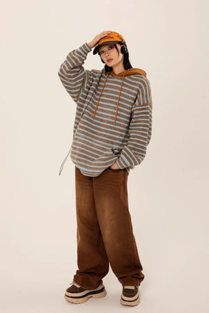 Lettry gradient denim