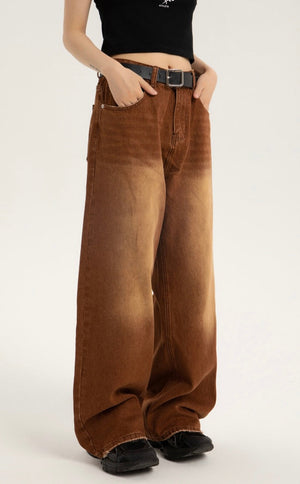 Lettry gradient denim