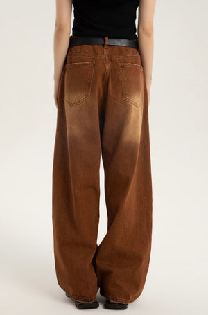 Lettry gradient denim