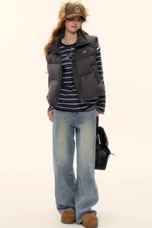 Light Blue Vintage Denim Pants