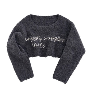 Light Luxury Wool Jacquard Top