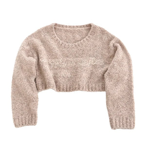 Light Luxury Wool Jacquard Top