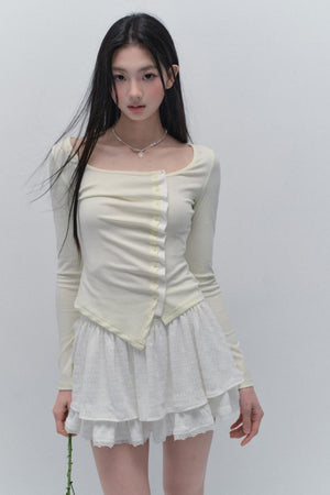 Light Yellow Layer Top