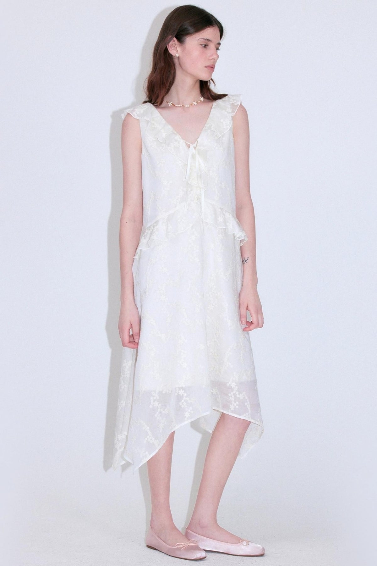 Lightness Embroidery Dress