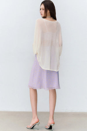 Lightweight Acetate Shawl Cardigan
