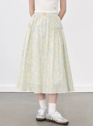 Lilia Garden Floral Skirt