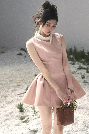 Lilian Ball Puff Sleeve Dress