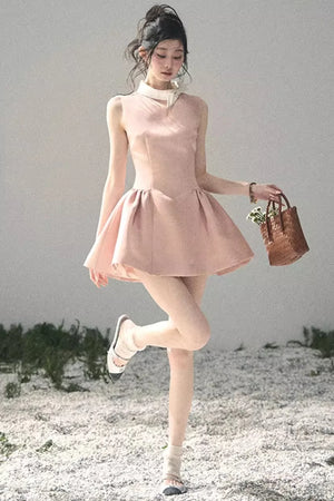 Lilian Ball Puff Sleeve Dress