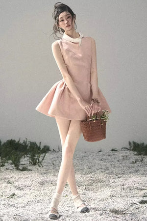 Lilian Ball Puff Sleeve Dress