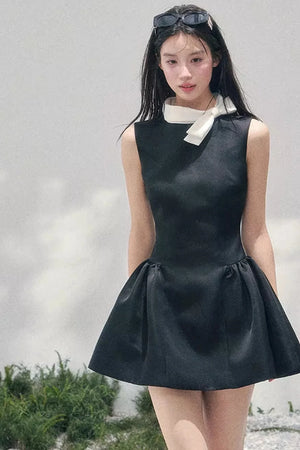 Lilian Ball Puff Sleeve Dress