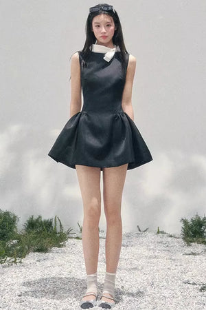 Lilian Ball Puff Sleeve Dress