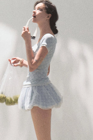 Lime Plaid Skirt