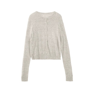 Linen UV Protection Knit Set-Up