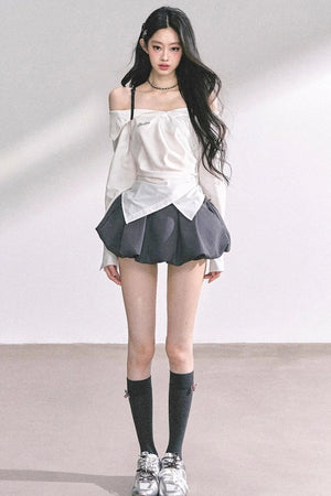 London One-Shoulder Shirt